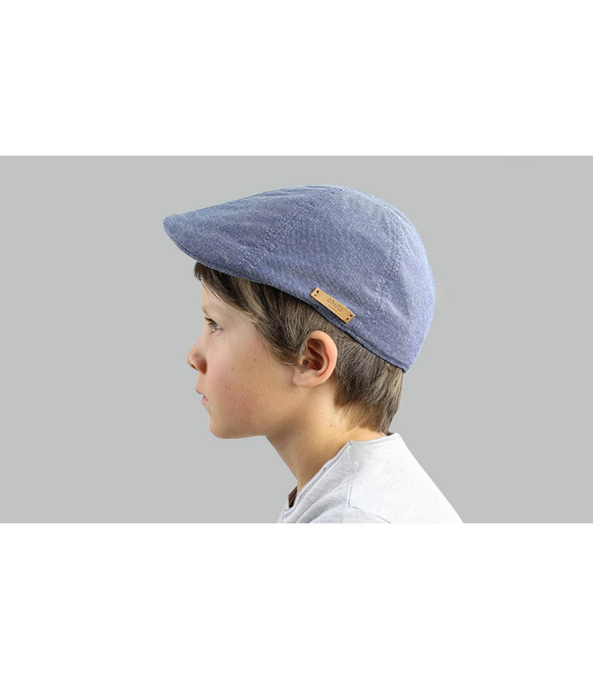 denim bambino della protezione a Biduri Cap Kids Denim